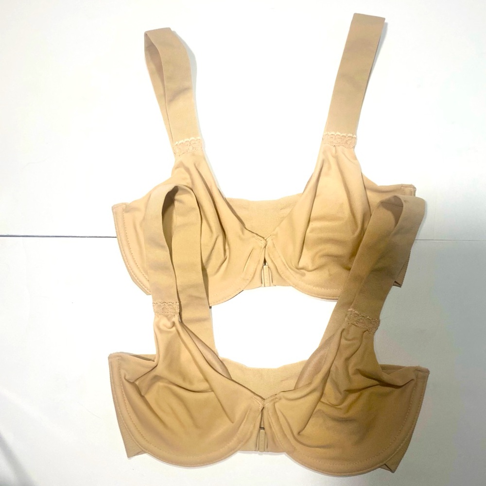 SPANX Lot Of Two Nude Bras Size 32C